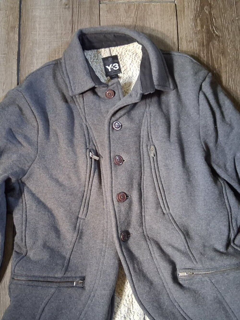 Y3  Yohji Yamamoto Y3 Adidas coat Lightweight jacket Small